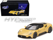 BBR MODELS 1:64 MASERATI MC20 DIE-CAST GIALLO GENIO BBRDIE6404