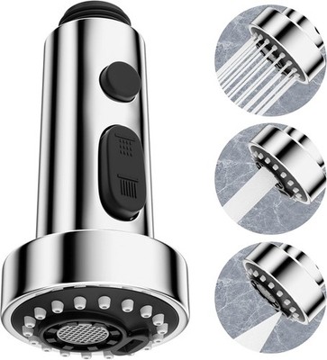 Hibbent 3 Funktionen Wasserhahn Sprühkopf