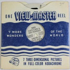 Vintage 1950 Sawyer's View Master 3001 Capetown  Cape Peninsula Union of SA