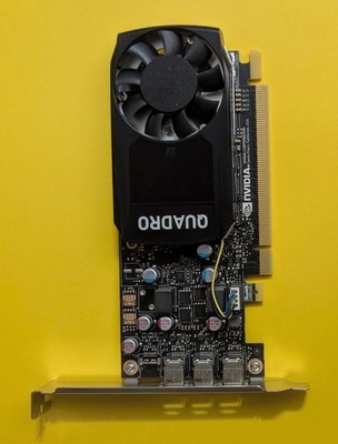 Nvidia Quadro P400 2 GB GDDR5 PCI Express 3.0 x16 Desktop Video Card