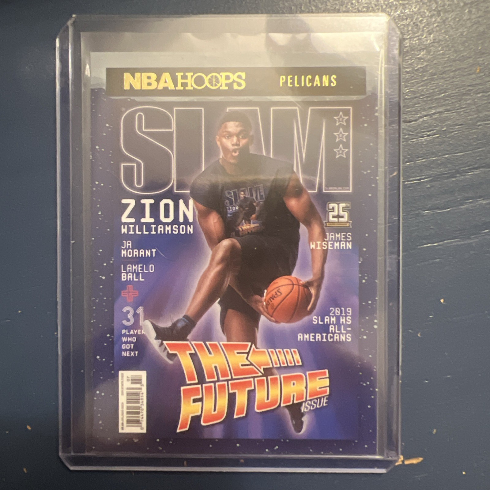 2020-21 Panini NBA HOOPS Slam Zion Williamson #17 New Orleans Pelicans