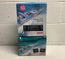 Vintage Marine Stereo System And Speakers Maxxima By Panor