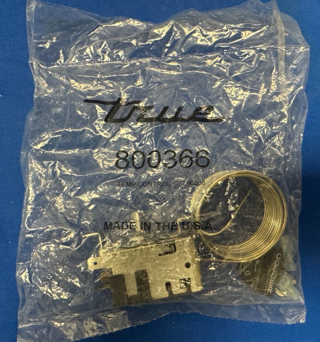 NEW True Mfg 800366 Temp Control OEM USA Made Surplus