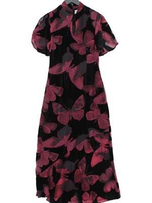 Maxikleid A-Linie neu geschrieben UK8 in Multi UVP 155£