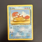 Krabby 51/62 | Base Set Fossil | Non Holo Pokemon Card NM