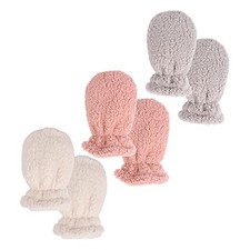 Baby Boys Winter Glove Warm Toddler Infant Girls 0-12 Months White gray pink