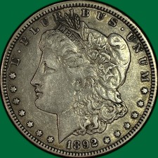 1892-O Morgan Dollar Choice Extremely Fine XF+ Coin #47242