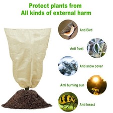 Outdoor Garden Tarpaulin for Plants Heavy Duty Fleece Frost Protection Fleece