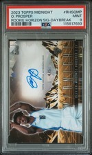 2023 TOPPS MIDNIGHT ROOKIE HORIZON SIGNATURES OLIVIER-MAXENCE PROSPER 4/5 PSA 9