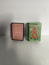 vintage crazy eights card game