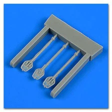 1/48 I153 Chaika Control Lever for ICM (D)