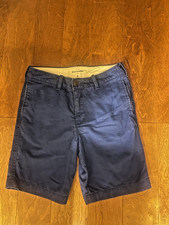 Abercombie  Fitch Kid  s Blue Cotton Shorts Size 16