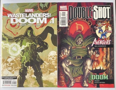 Wastelanders: Doom #1 KEY 2nd Sofia Strange! + Double-Shot #2 Dr Doom Covers Lot