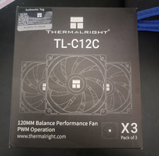 Thermalright TL-C12C X3 CPU Fan 120Mm Case Co...