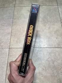 Chuck Rock Sega CD Blockbuster Good Condition