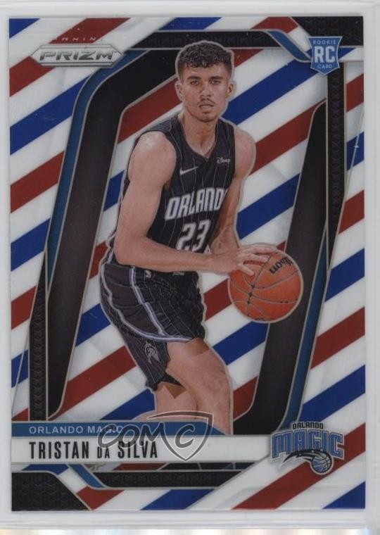 2024-25 Panini Prizm Red White & Blue Prizm Tristan da Silva #256 7rf