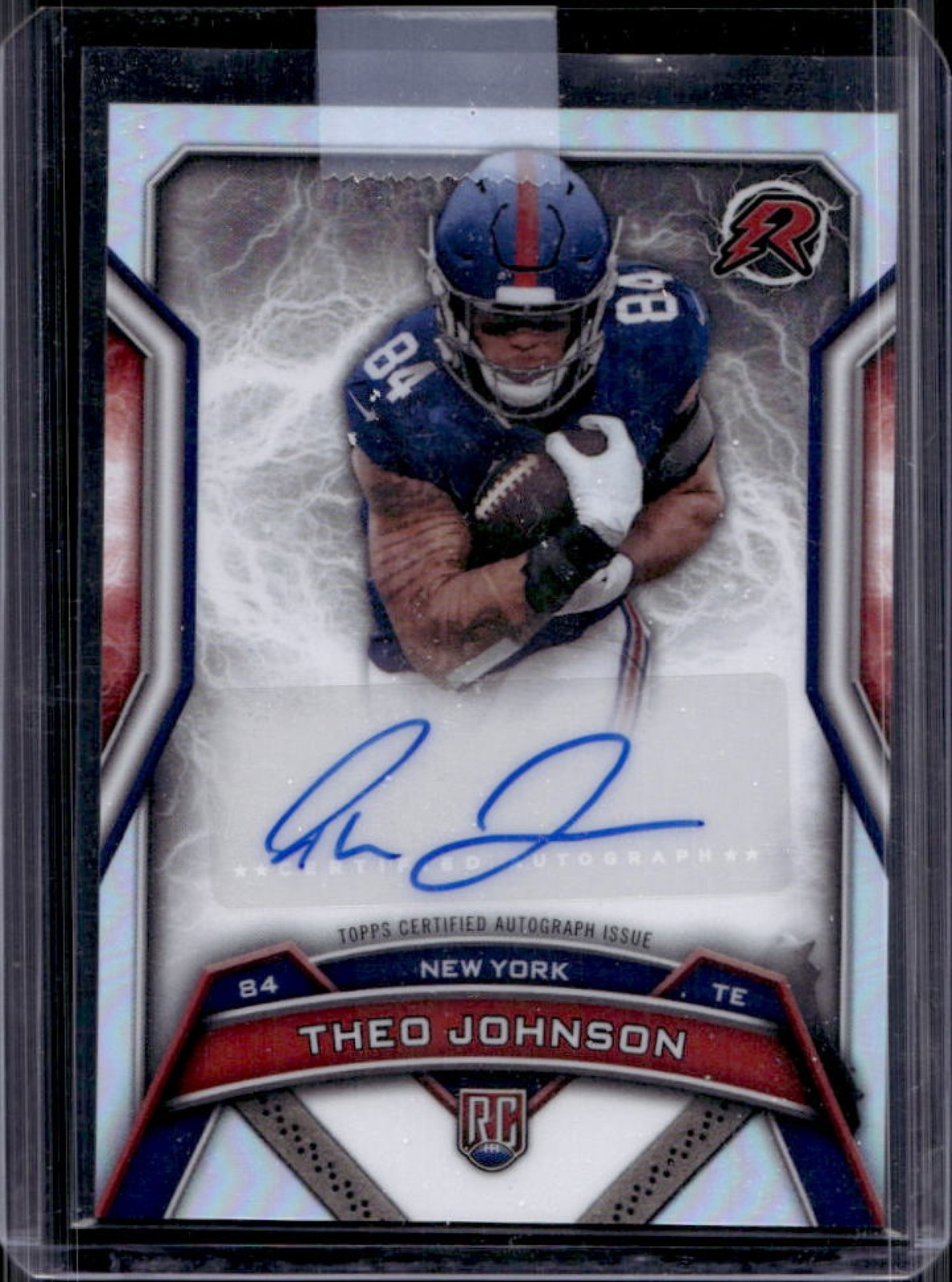 Theo Johnson Topps Resurgence Resurgence Rookie Signatures #RRSTJ Base