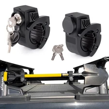 Shovel Holder Grip Mount Kit with lock Fits 0.79"-1.79" Diameter Tools Handle...