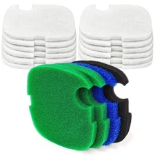 Canister Filter Pads Compatible with SUNSUN HW-303B/703B, CF Series Canister ...