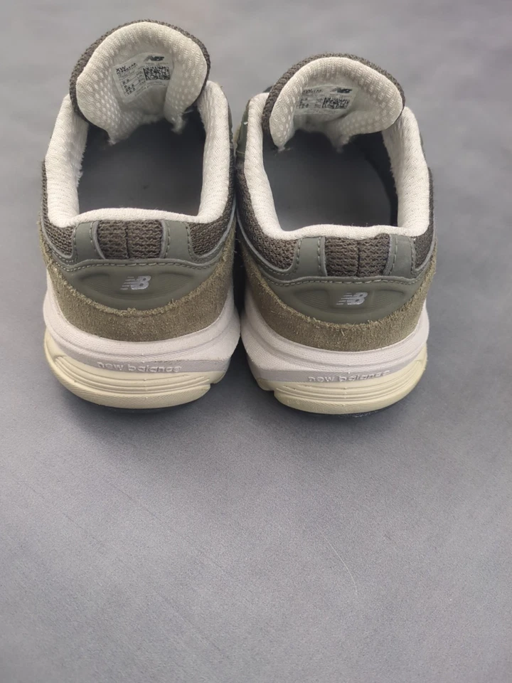 New Balance 990v6 Zapatos Niños 9.5 Gris IC990TA6 Niño Tenis Niños Ninos Foto 4 de 4