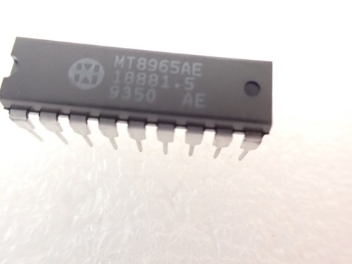 MITEL MT8965AE Integrated PCM Filter Codec DIP18 UK STOCK - Picture 2 of 5