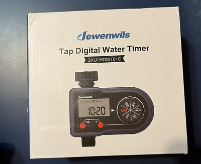 DEWENWILS Water Sprinkler Hose Timer Automatic Faucet Irrigation Timer Pool Yard