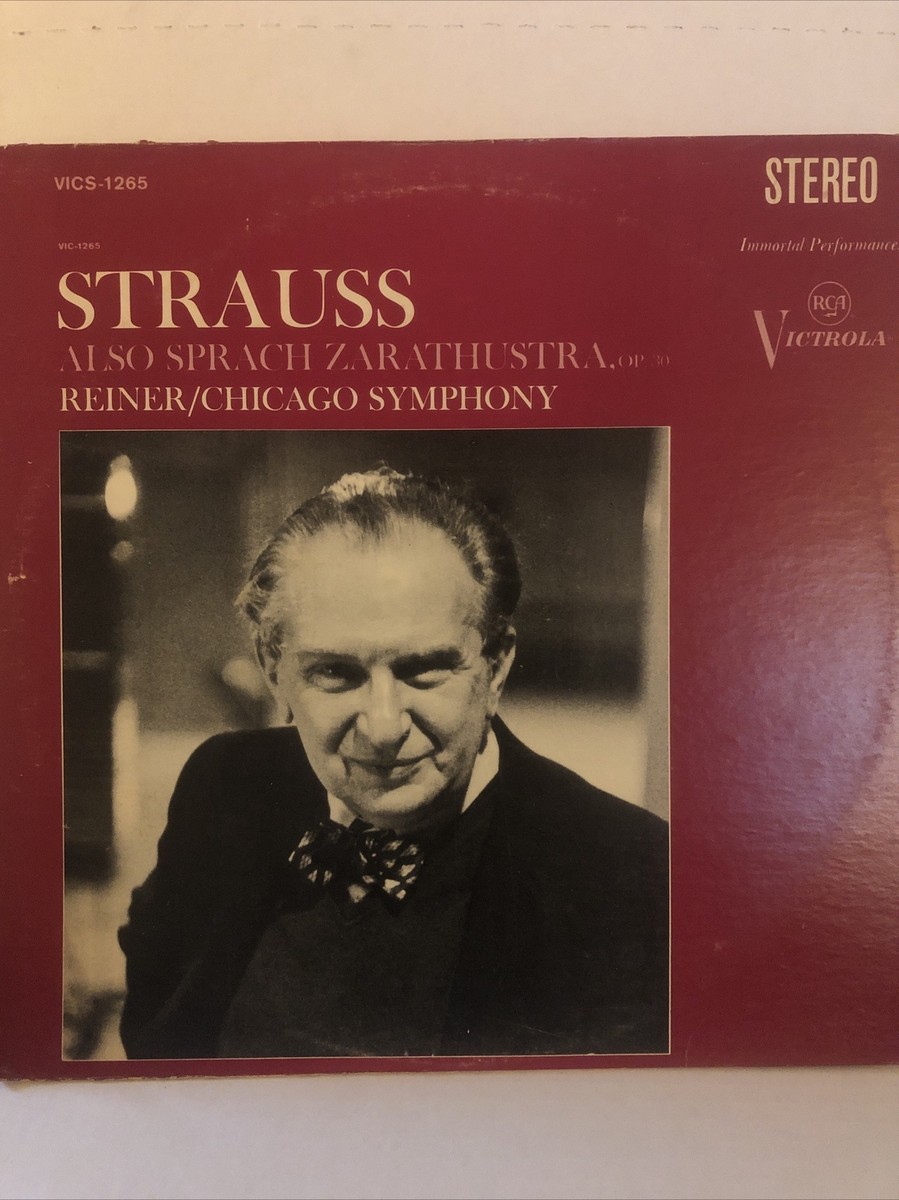 R.STRAUSS /REINER/ ツァラトゥストラ　LPレコード Strauss- Also Sprach Zarathustra- Reiner LP NM, RCA Victrola