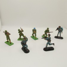 LOT OF 7 BRITAINS DEETAIL MILITARY MEN 1971/1992- ARMY NAVY AIR FORCE MARINES