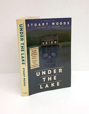 Under The Lake-Stuart Woods-SIGNED!!!-VERY RARE UNCORRECTED PROOF-TRUE First/1st