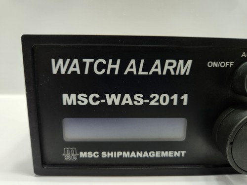 MSC SHIPMANAGEMENT MSC-WAS-2011 BRIDGE NAVIGATIONAL WATCH ALARM SYSTEM - Picture 3 of 10