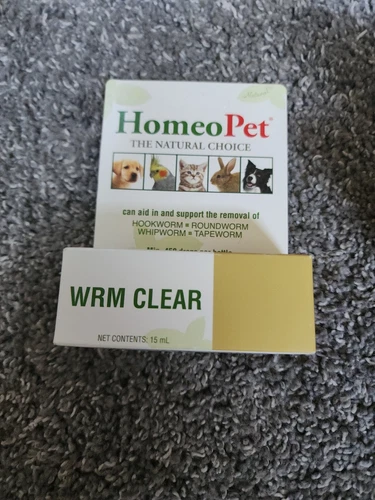 HomeoPet WRM Clear Drops - 4730 (15ml)