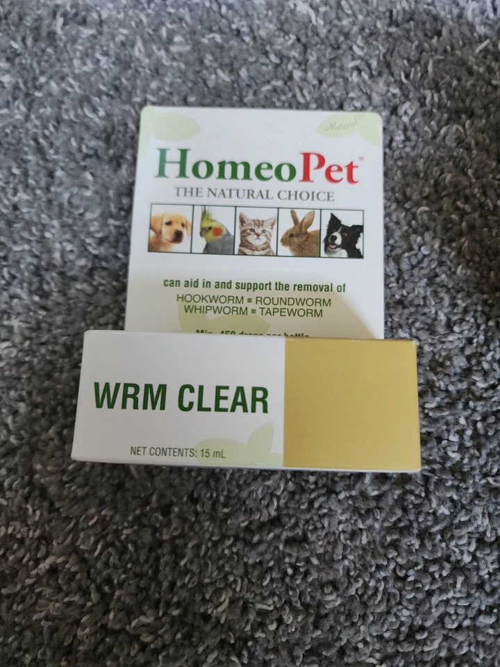 HomeoPet WRM Clear Drops - 4730 (15ml)