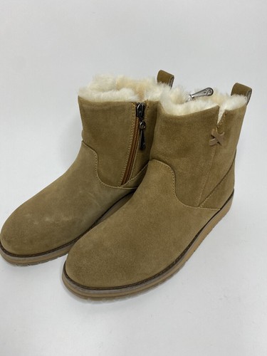 Emu Australia Suede Leather Wool Lined 