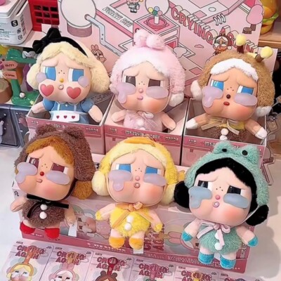POP MART CRYBABY CRYING AGAIN SERIES-VINYL FACE BLUSH CHECK CARD BLIND BOX | BBI