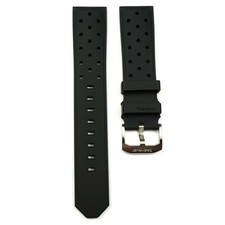 tag heuer formula 1 strap black rubber ft8024