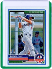 2023 USA Baseball Stars & Stripes #42 Maxwell Clark RC - Team USA 18U - MINT