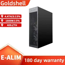 NEW Goldshell E-AL1M 4.4TH ALPH 1800W Black 3 Algorithm Miner with PSU In Stock