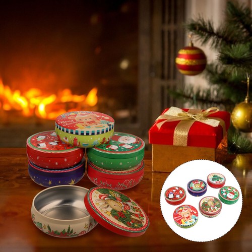 6 Pcs Candy Biscuit Christmas Cookies Container for Gift Giving Box eBay