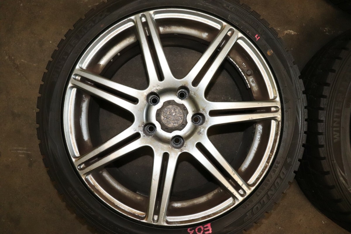JDM Bridgestone BEO S03 5x114.3 Rims 17x8 ET30 Wheels 17