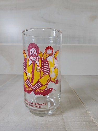 Bicchiere vintage McDonald's Ronald McDonald serie da collezione anni 70 - Foto 3 di 5