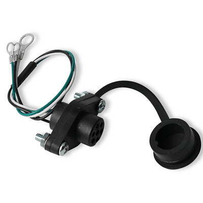 Truck Winches Remote Controller Female Socket Wiring Plug Harness For 3-Prong