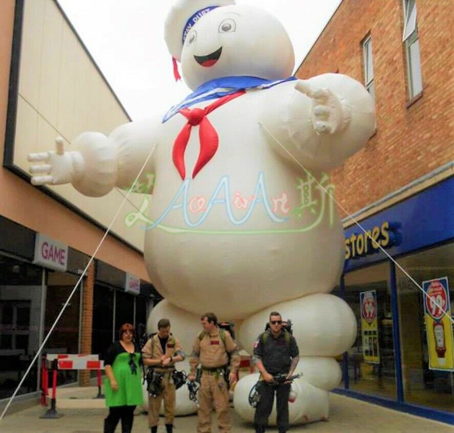26ft Marshmallow Man Inflatable Halloween Financial sales sale Decor Yard favorite A Christmas