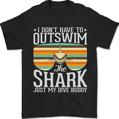 Gildan My Scuba Diving Buddy Funny Taucher Herren T-Shirt 100% Baumwolle