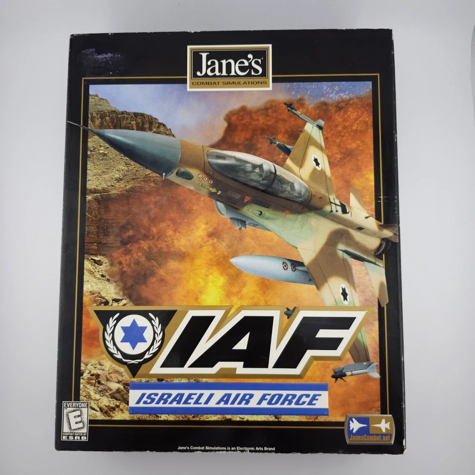 Jane's Combat Simulations: Israeli Air Force, 1998, Big Box, New & Inner Sealed - Image 2 of 4