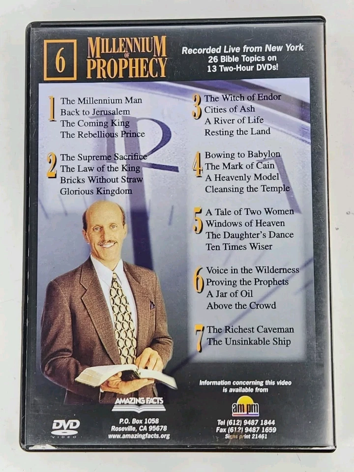 Millennium Of Prophecy Volume 6 On DVD With Doug Bachelor - Image 3 of 3
