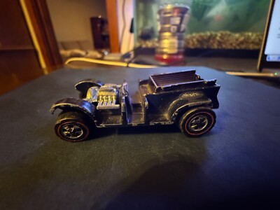 1969 hot wheels redline loose diecast 1:64 paddy wagon missing top