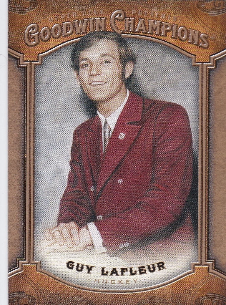 CANADIENS GUY LAFLEUR 2014 UPPER DECK GOODWIN CHAMPIONS #34