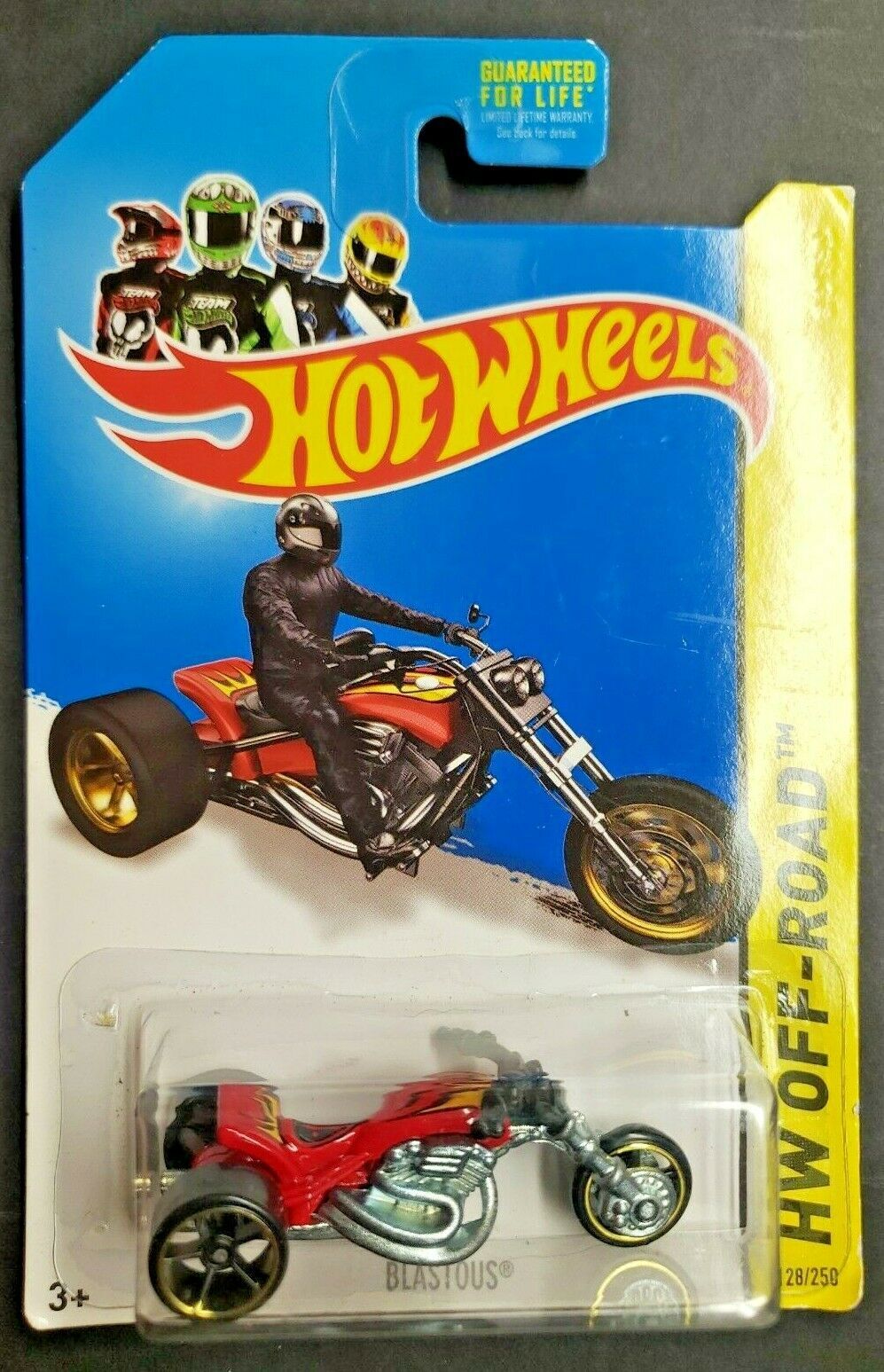 2014 Hot Wheels HW Off-Road Blastous Red Three Wheeler HW9