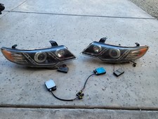 Fit 10-13 Forte Forte Coupe Ccfl Led Halo Rim Black Projector Headlights 11 12 Fit 10-13 Forte Forte Coupe Ccfl Led Halo Rim Black Projector Headlights 11 12