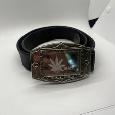 Weed Vintage Light Up Belt Used Vintage leather built.